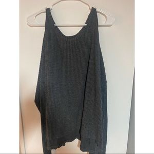 AE open shoulder sweater